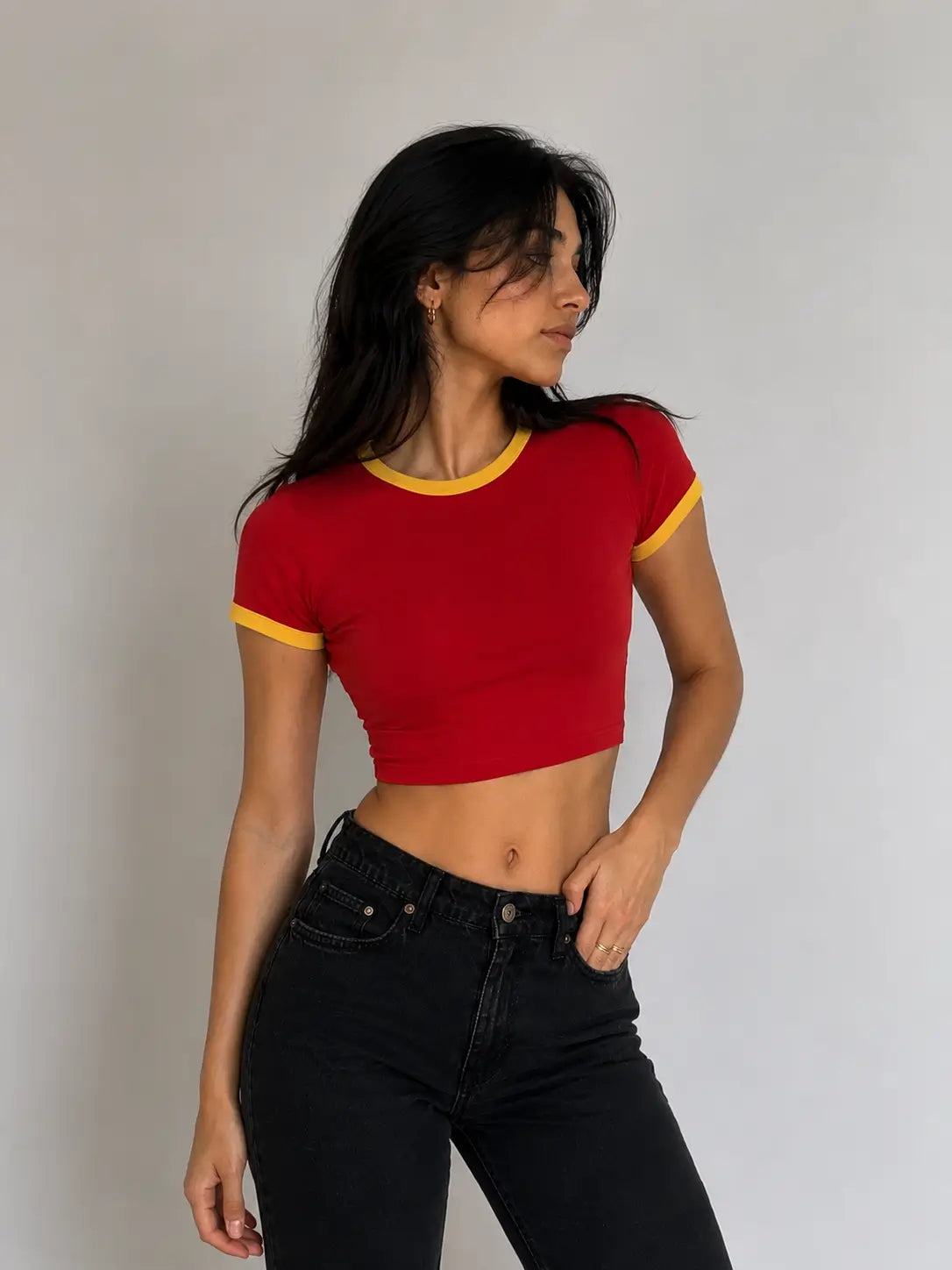 Blank Baby Tee Crop Top for Women – Custom Branding & Private Label